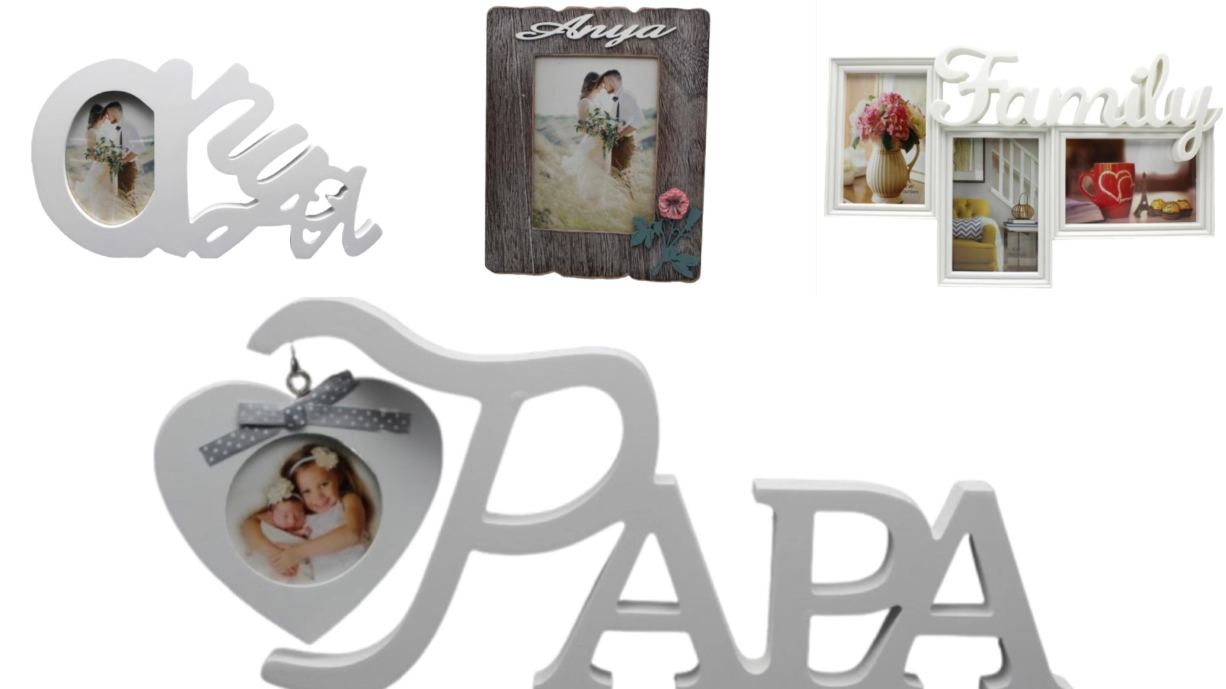 Képkeretek, képek, fotóalbumok